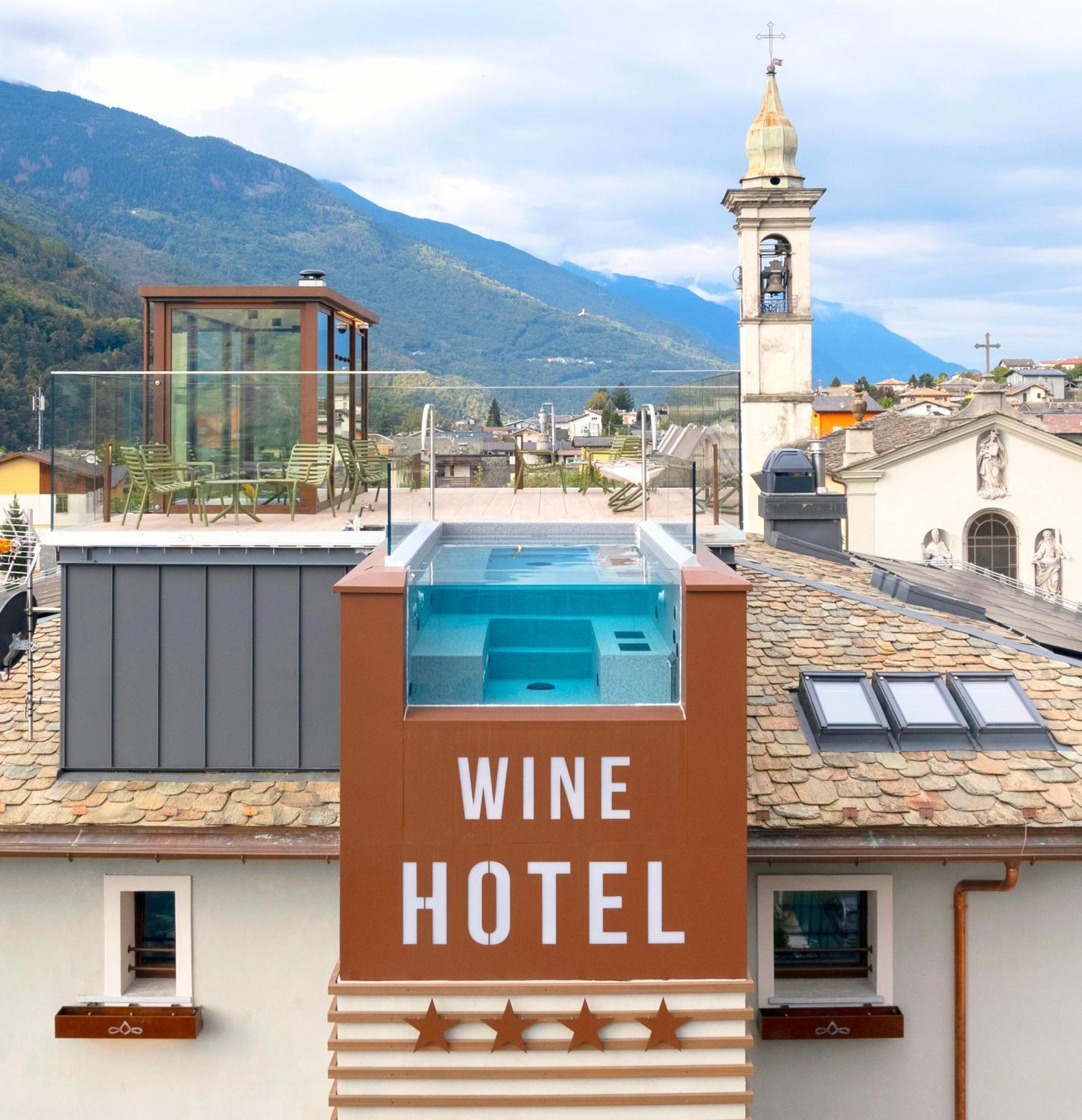Wine Hotel San Carlo - Relais & Spa - Boutique Hotel Chiuro Εξωτερικό φωτογραφία