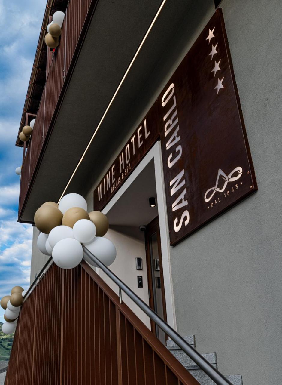 Wine Hotel San Carlo - Relais & Spa - Boutique Hotel Chiuro Εξωτερικό φωτογραφία