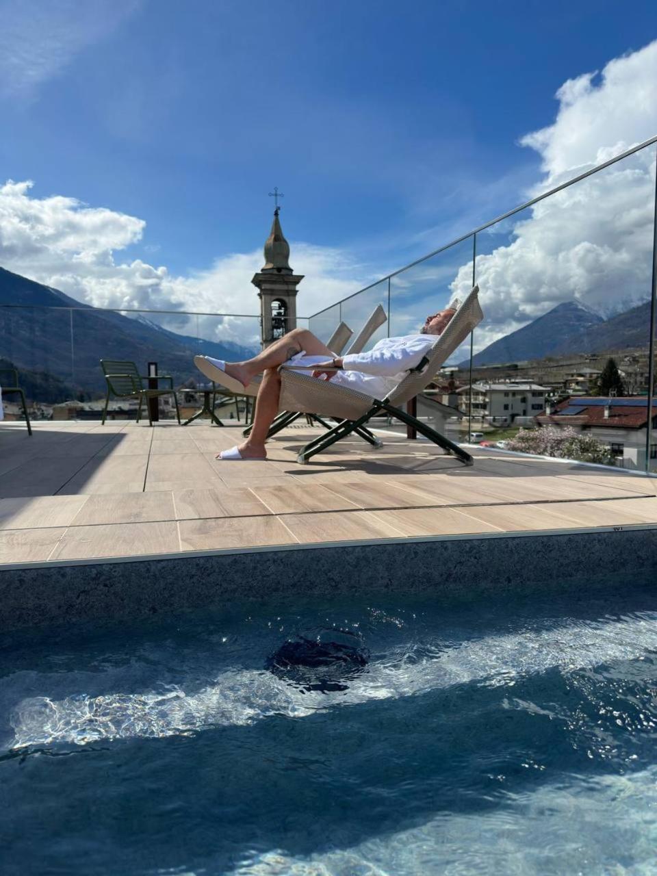 Wine Hotel San Carlo - Relais & Spa - Boutique Hotel Chiuro Εξωτερικό φωτογραφία